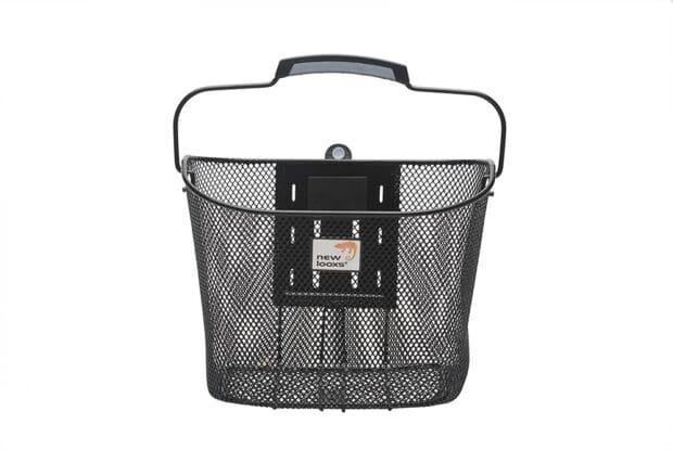 Košara za kolo New Looxs Toscane črna sprednja