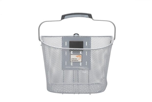 Košara za kolo New Looxs Toscane siva sprednja