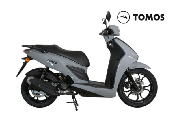 Bencinski skuter Tomos GS 02 siv