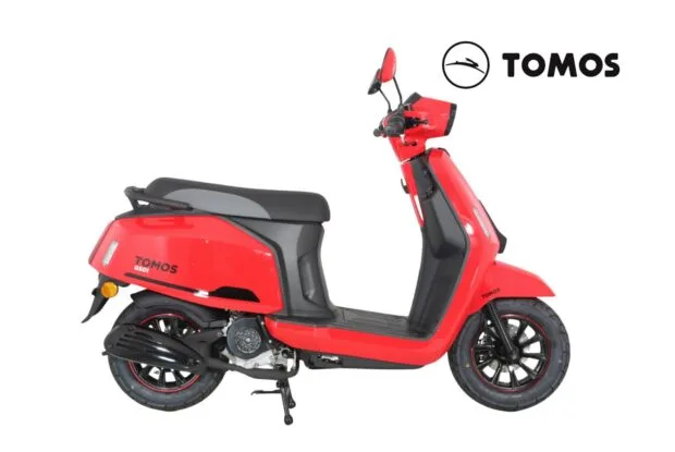 Bencinski skuter Tomos GS 01 rdeč